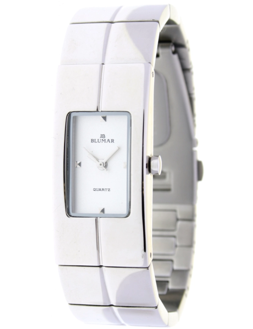 Blumar - Blumar Bl-09408 relógio analógico feminino Metal Dial cor chapeado