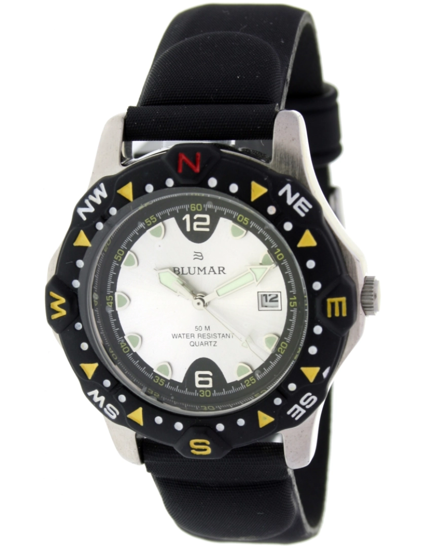 Blumar - Blumar Bl-9506 Relógio Analógico Masculino Dial Metal Cor chapeado