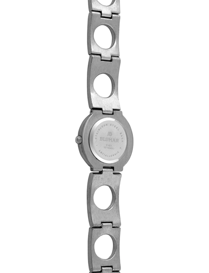 imagem de Blumar Bl-09608 Relógio Analítico Feminino Metal Dial Cor Cinza2