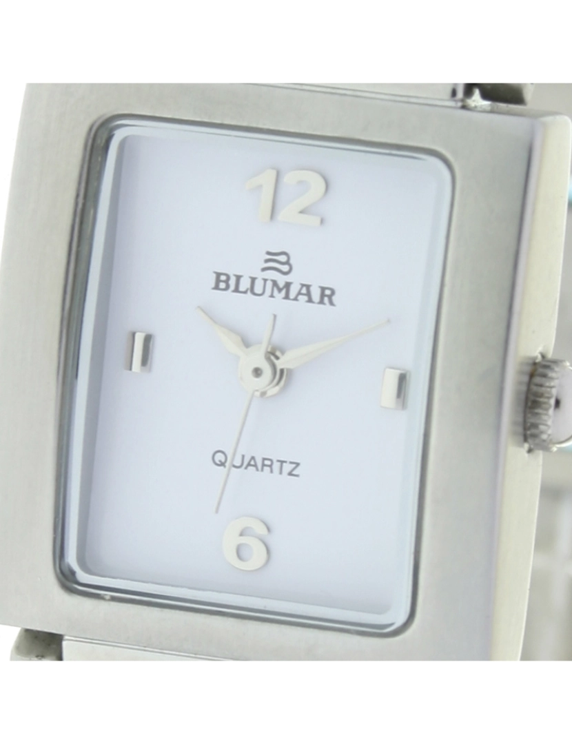 imagem de Blumar Bl-09625 Relógio Analítico Feminina Dial Metal Cor Branco2