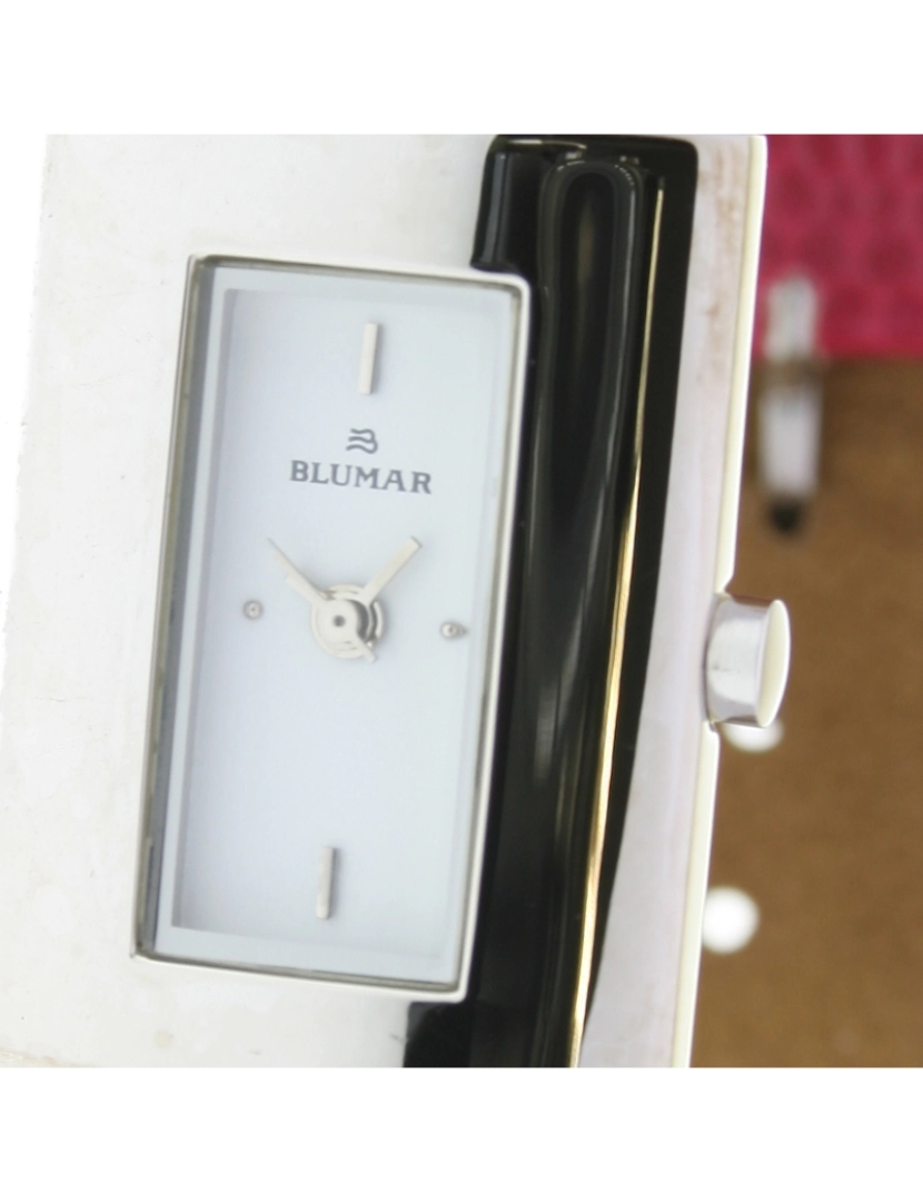 imagem de Blumar Bl-09645 Relógio Analítico Feminina Dial de metal Cor Branco2