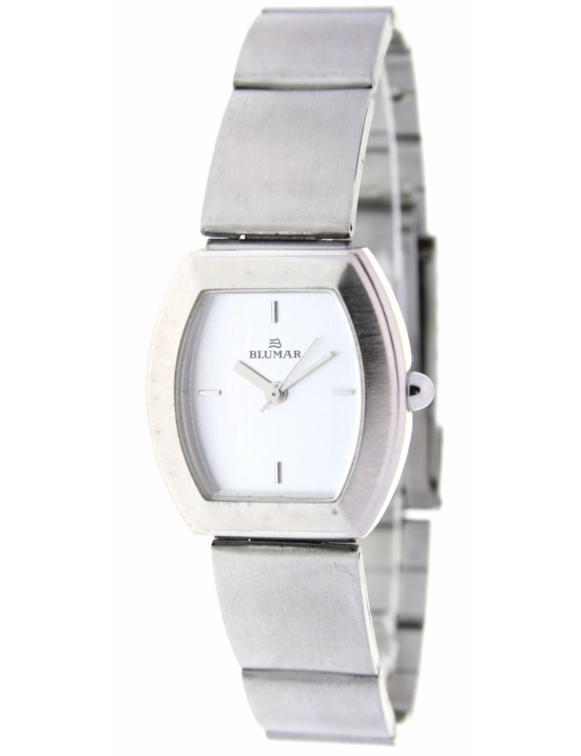 Blumar - Blumar Bl-09664 Relógio analógico feminino Dial de metal cor chapeado