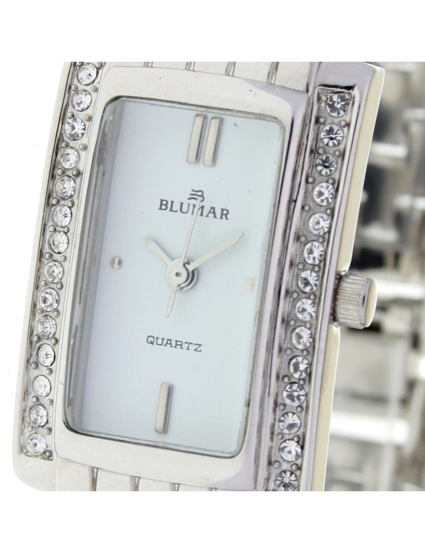 imagem de Blumar Bl-09674 Relógio Analítico Feminina Dial Metal Cor Branco2