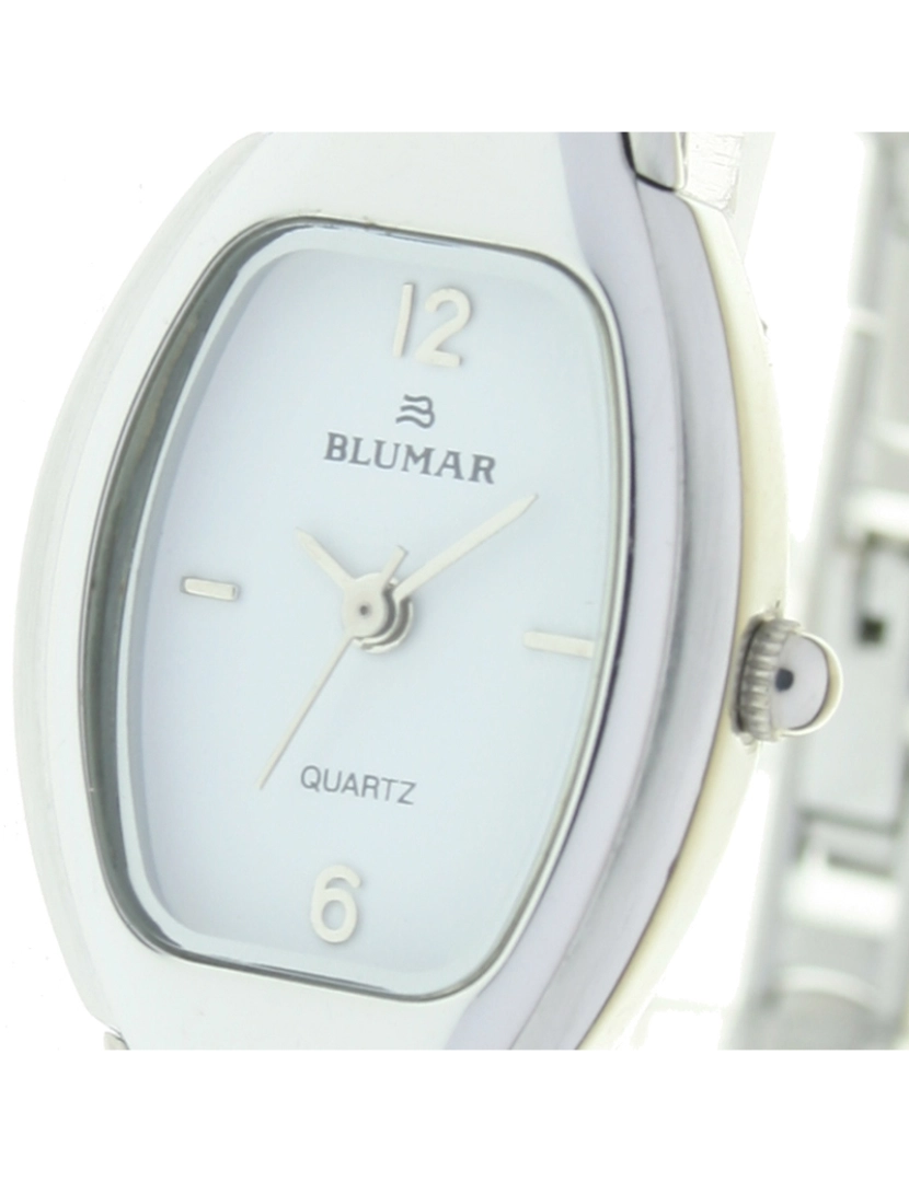 imagem de Blumar Bl-09686 Relógio Analítico Feminina Dial Metal Cor Branco2