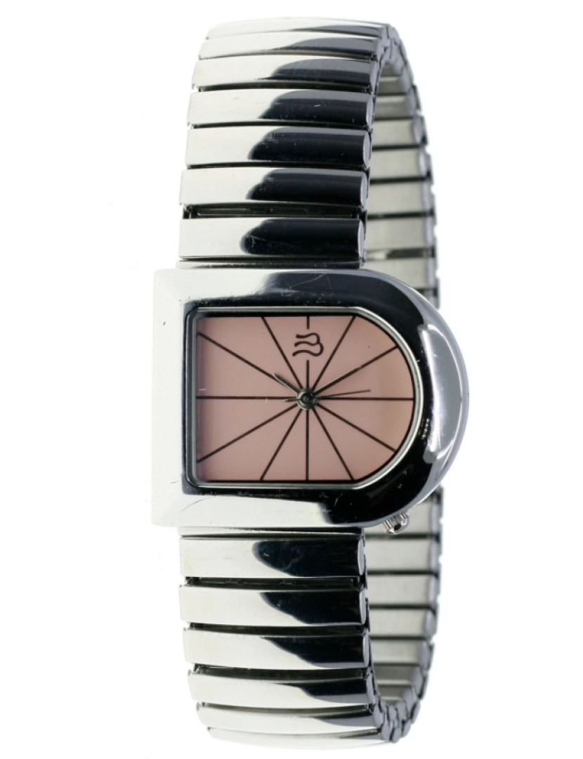 Blumar - Blumar Bl-09863 Relógio Analítico Feminina Dial de metal cor rosa
