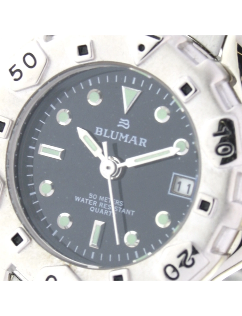 imagem de Blumar Bl-09938 Relógio analógico feminino Metal caso cor preta2
