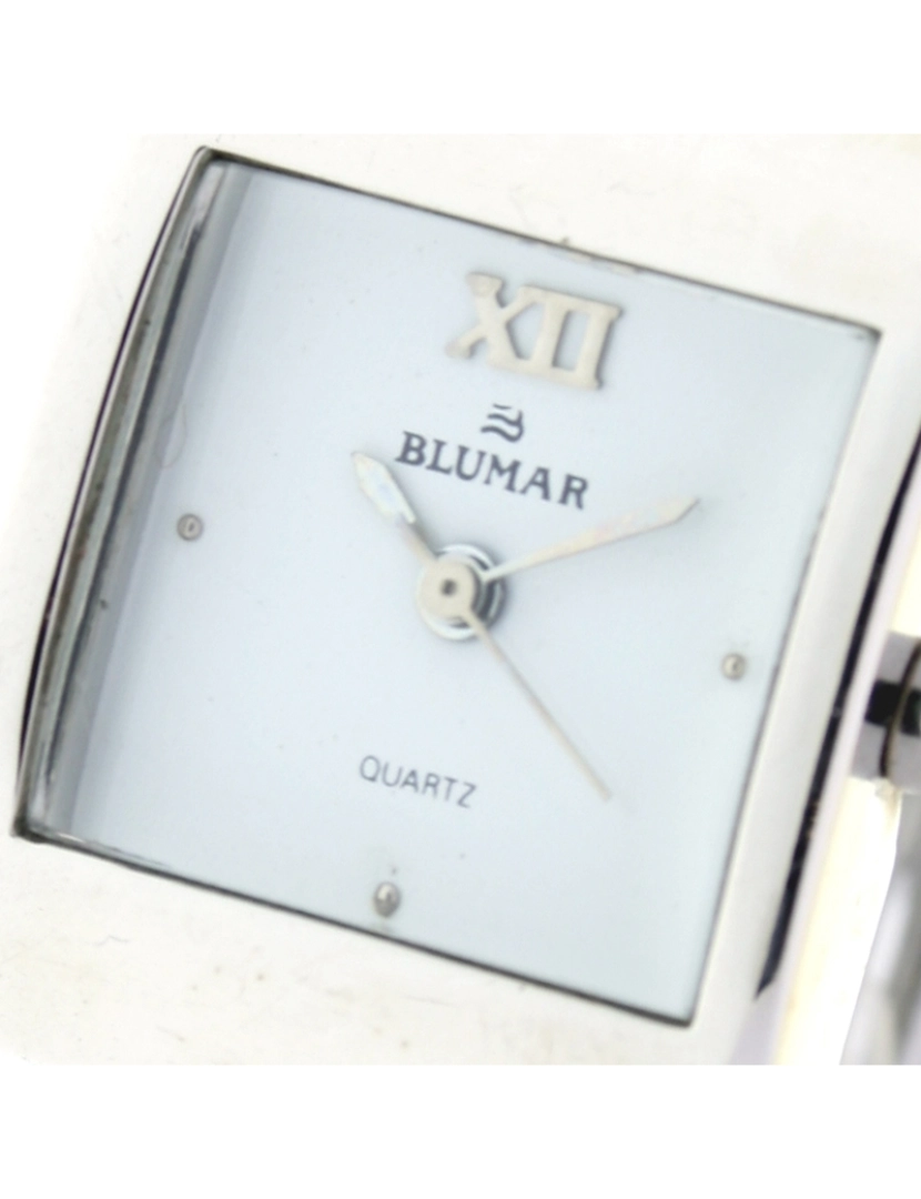 imagem de Blumar Bl-09947 Relógio Analógico Feminina Esfera de aço inoxidável Cor Branco2