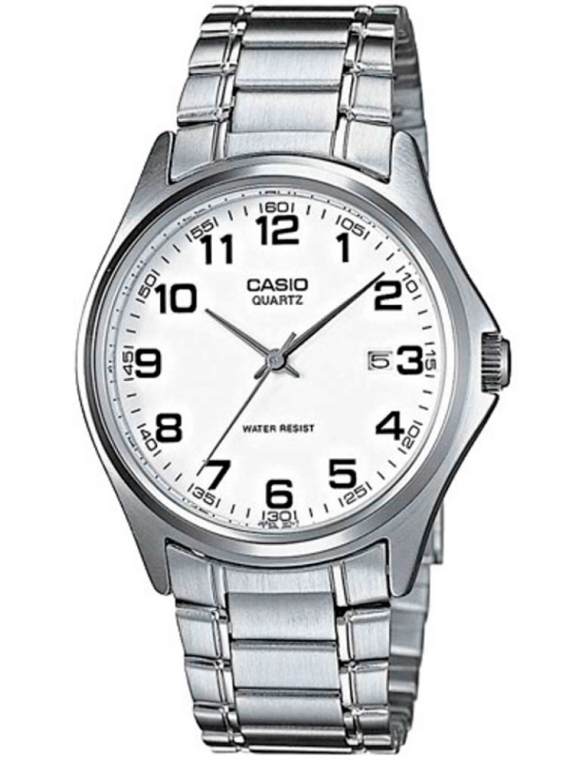 Casio - Casio Mtp-1183a-7bdf Reloj Analógico Para Hombre Caja De Metal Esfera Color Blanco