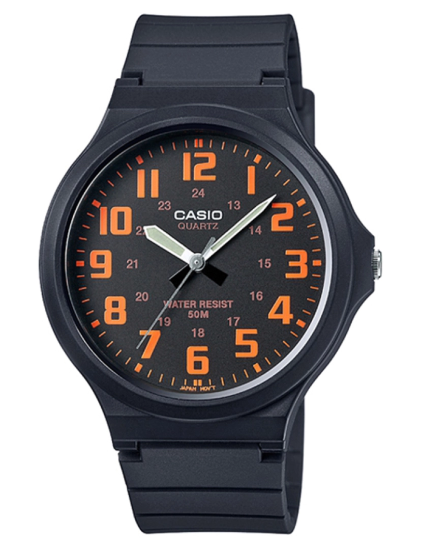 Casio - Casio Mw-240-4bv Reloj Analógico Para Hombre Caja De Resina Esfera Color Negro