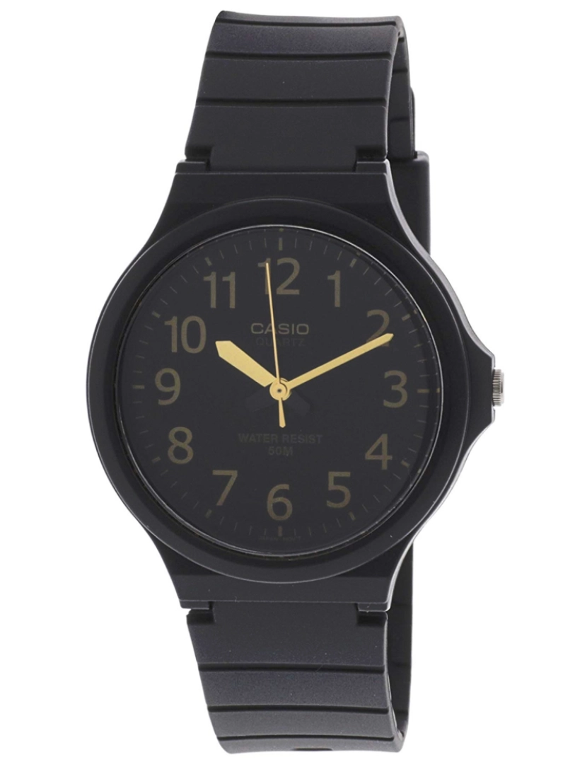 Casio MQ24-1E - Reloj de resina negro para hombre