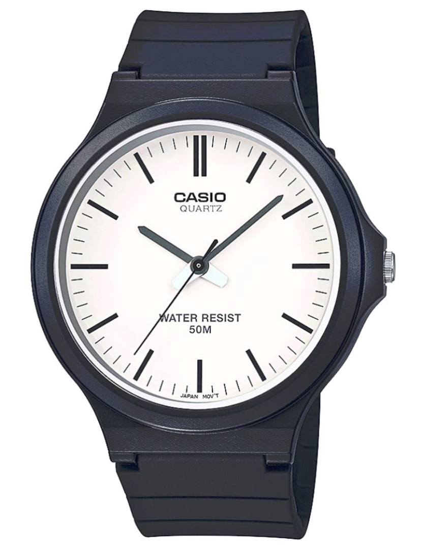 Casio - Casio Mw-240-7evdf Reloj Analógico Para Hombre Caja De Resina Esfera Color Blanco