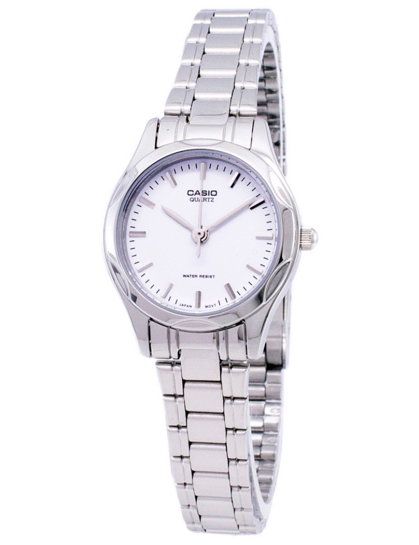 Casio - Casio Ltp-1275d-7adf Reloj Analógico Para Mujer Colección Dress Caja De Metal Esfera Color Blanco