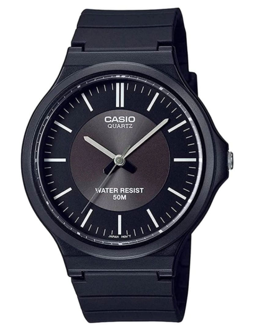 Casio - Casio Mw-240-1e3vef Reloj Analógico Unisex Colección Collection Caja De Resina Esfera Color Negro