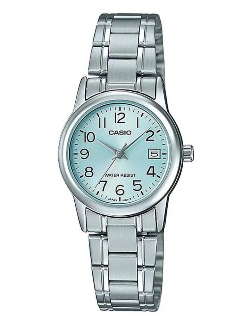 Casio - Relógio Senhora Classic Prateado Cinza