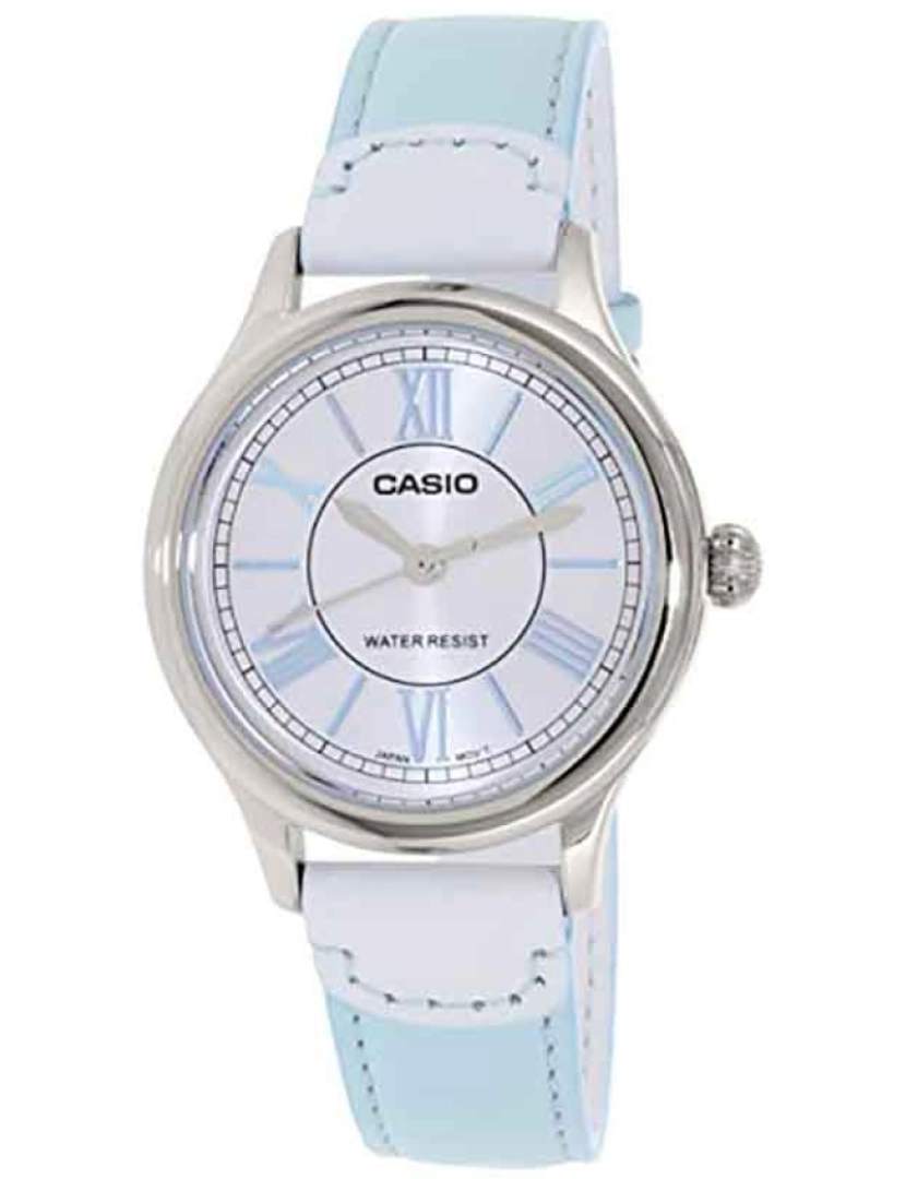 Casio - Casio Ltp-e113l-2adf Reloj Analógico Para Mujer Caja De Acero Inoxidable Esfera Color Plateado