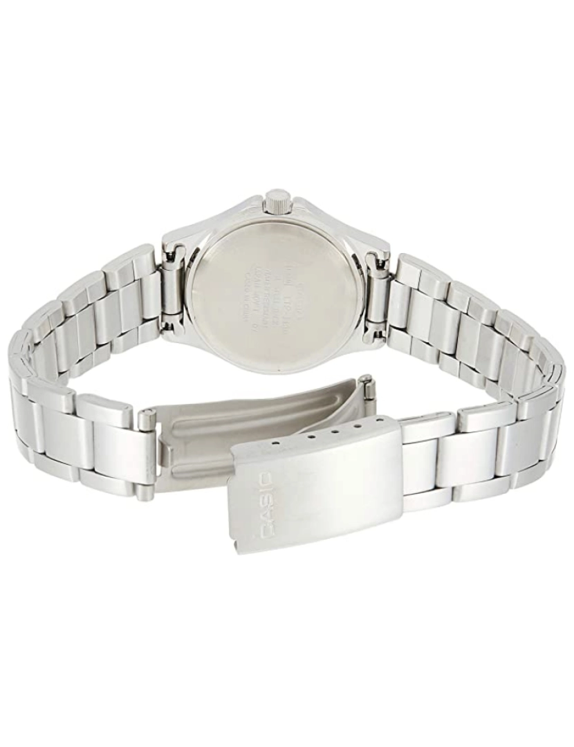imagem de Casio Ltp-1130a-7ardf Reloj Analógico Para Mujer Caja De Metal Esfera Color Blanco4