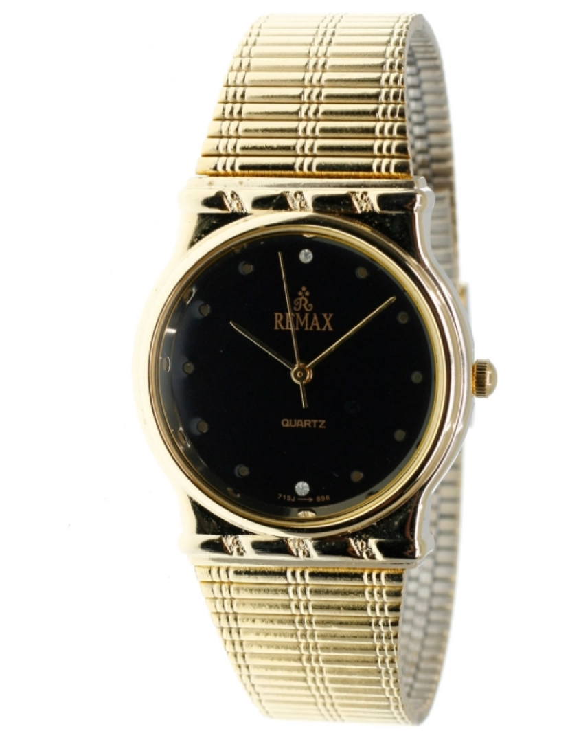 Reloj negro y dorado mujer hotsell