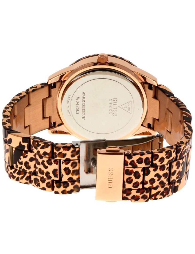 imagem de Guess W0425l3 Reloj Analógico Para Mujer Colección Guess Watches Caja De Oro Rosa Esfera Color Multicolor2