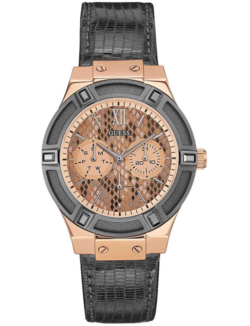 Guess - Guess W0289l4 Reloj Analógico Para Mujer Colección Guess Watches Caja De Acero Inoxidable Esfera Color Bronze