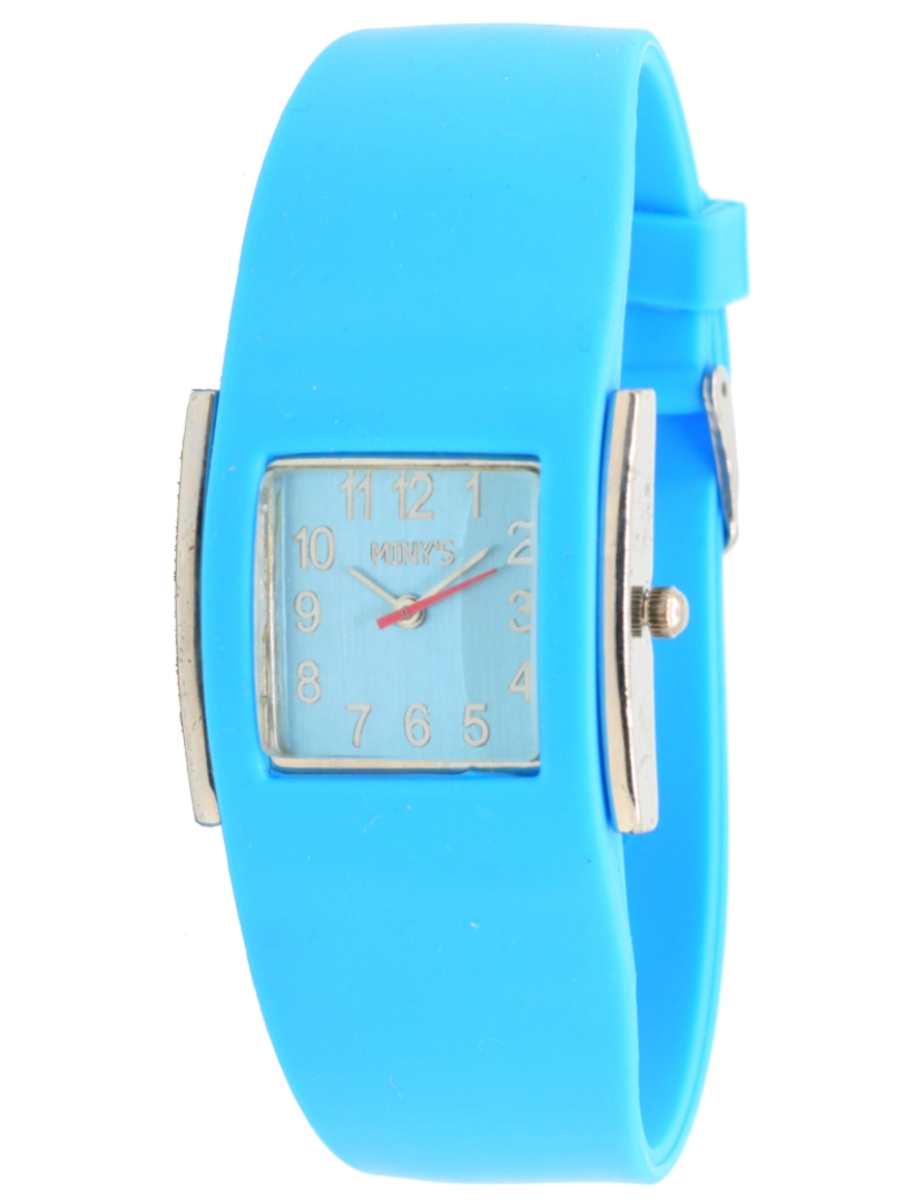 Minys - Minys My-98148 Reloj Analógico Para Mujer Caja De Metal Esfera Color Azul