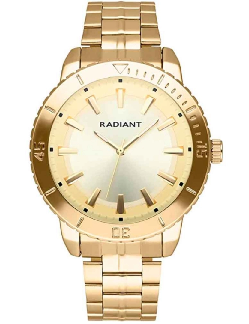 Radiant Ra570205 Reloj Analógico Para Hombre Colección Marine Caja De  Dorado Esfera Color Dorado - Radiant