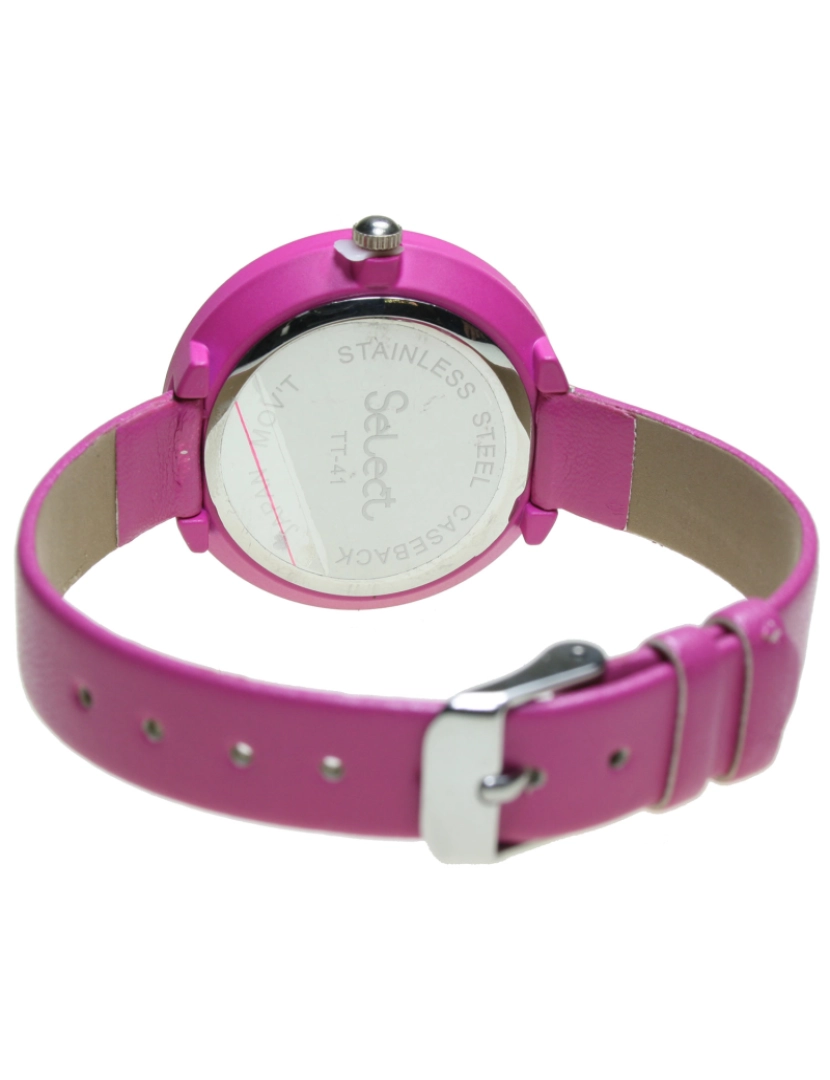 imagem de Select Tt-41-85 Reloj Analógico Para Mujer Caja De Resina Esfera Color Rosa2