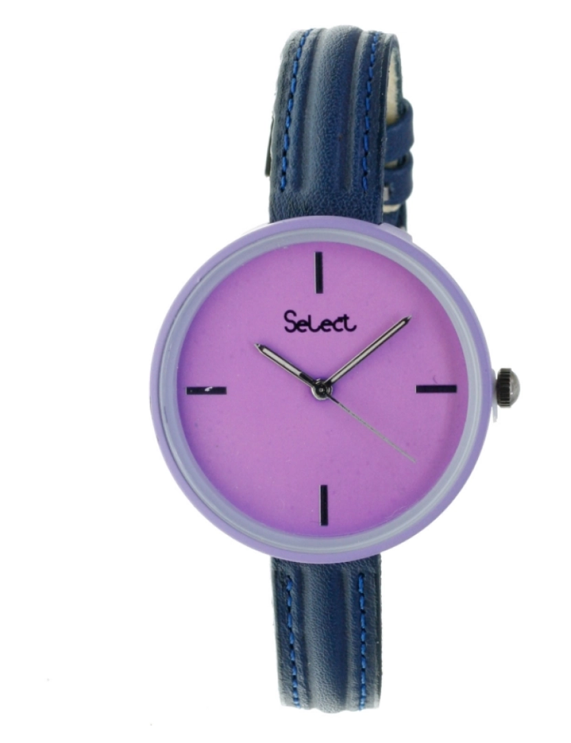 Select - Select Tt-41-587 Reloj Analógico Para Mujer Caja De Resina Esfera Color Rosa