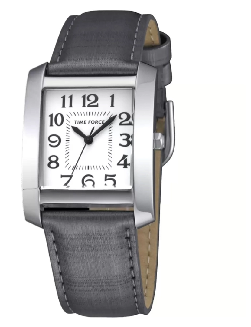Time Force - Time Force Tf4059l02 Reloj Analógico Para Mujer Caja De Acero Inoxidable Esfera Color Blanco