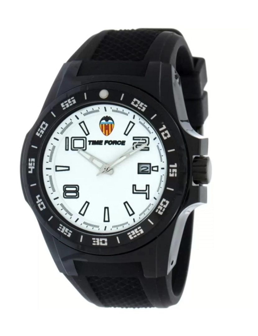 Time Force - Time Force Tf4178m02 Reloj Analógico Para Hombre Caja De Acero Inoxidable Esfera Color Blanco