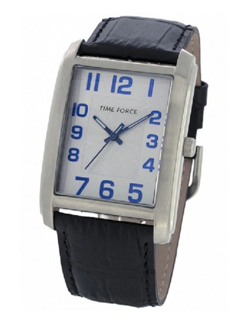 Time Force - Time Force Tf4057m12 Reloj Analógico Para Hombre Caja De Acero Inoxidable Esfera Color Plateado
