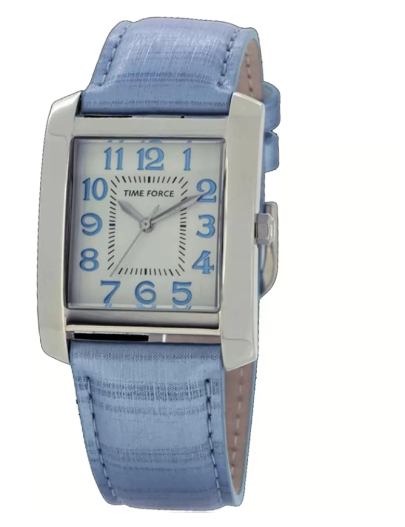 Time Force - Time Force Tf4059l13 Reloj Analógico Para Mujer Caja De Acero Inoxidable Esfera Color Blanco