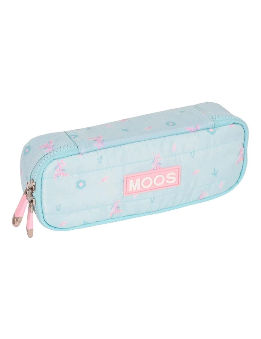 Moos - Estuche Escolar Moos Garden 22 x 5 x 8 cm Turquesa