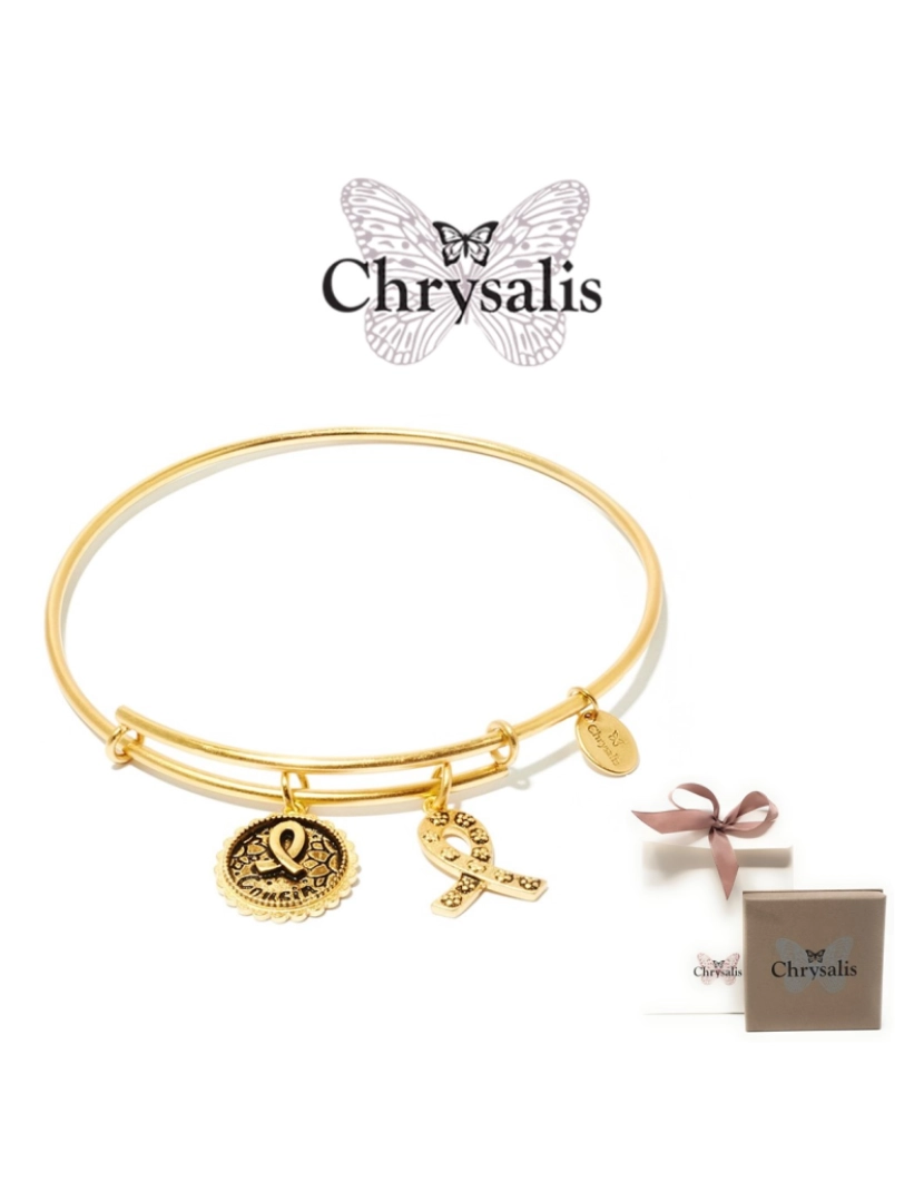 Chrysalis - Pulseira Chrysalis  Cousin   Gold   Tamanho Adaptável   Com Caixa ou Saco Oferta