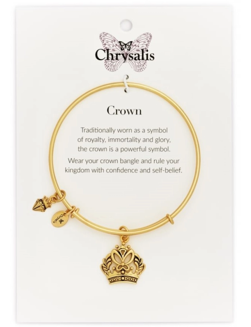 imagem de Pulseira Chrysalis  Crown - Gold - Tamanho Adaptável - Com Caixa ou Saco Oferta3