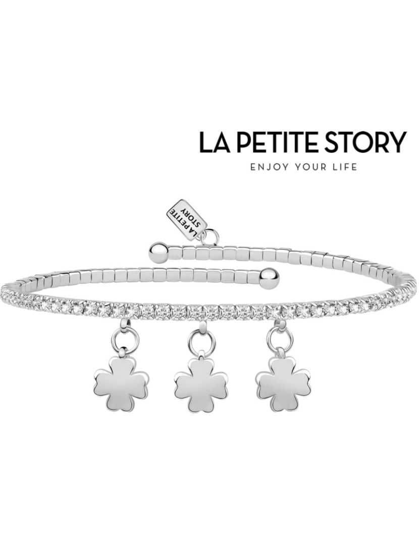 La Petit Story - La Petit Story  Pulseira - LPS05AQC10 - Com Caixa e Saco Oferta