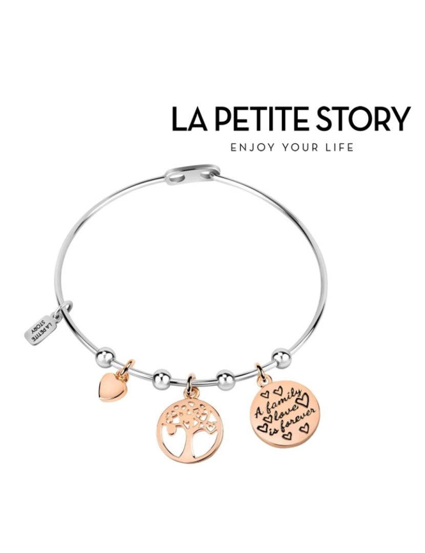 La Petit Story - La Petit Story  Pulseira - LPS05ASF02 - Com Caixa e Saco Oferta