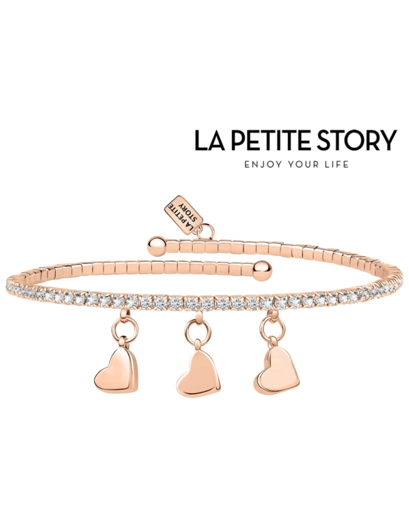 La Petit Story - La Petit Story  Pulseira - LPS05AQC15 - Com Caixa e Saco Oferta