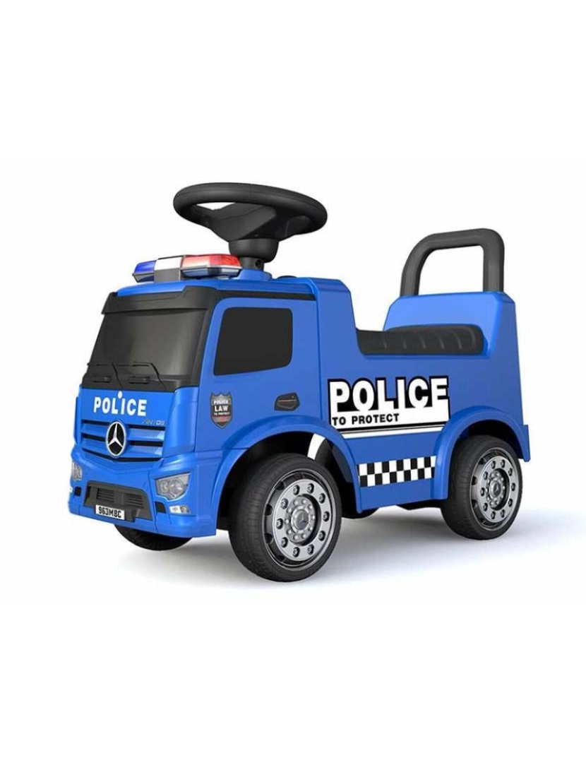 Mercedes Benz - Andarilho Injusa Mercedes Police Azul