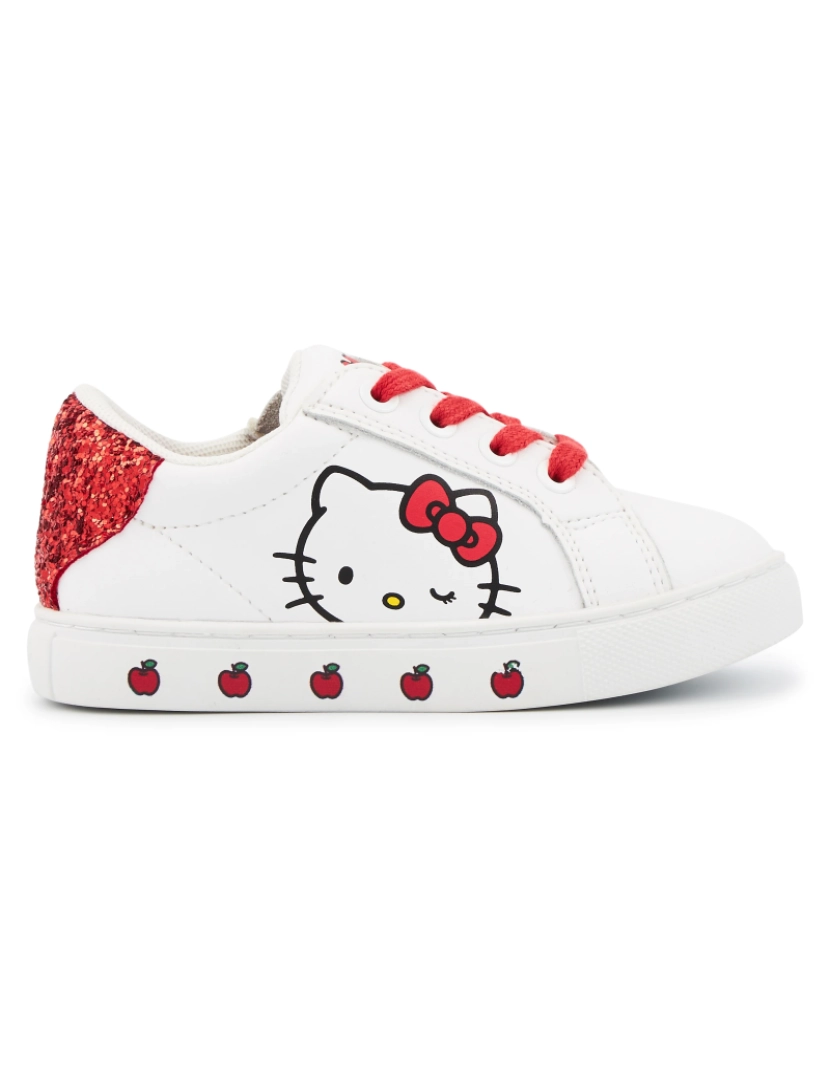 Bons Baisers - Mini Simone Hello Kitty-Purpurina Vermelha