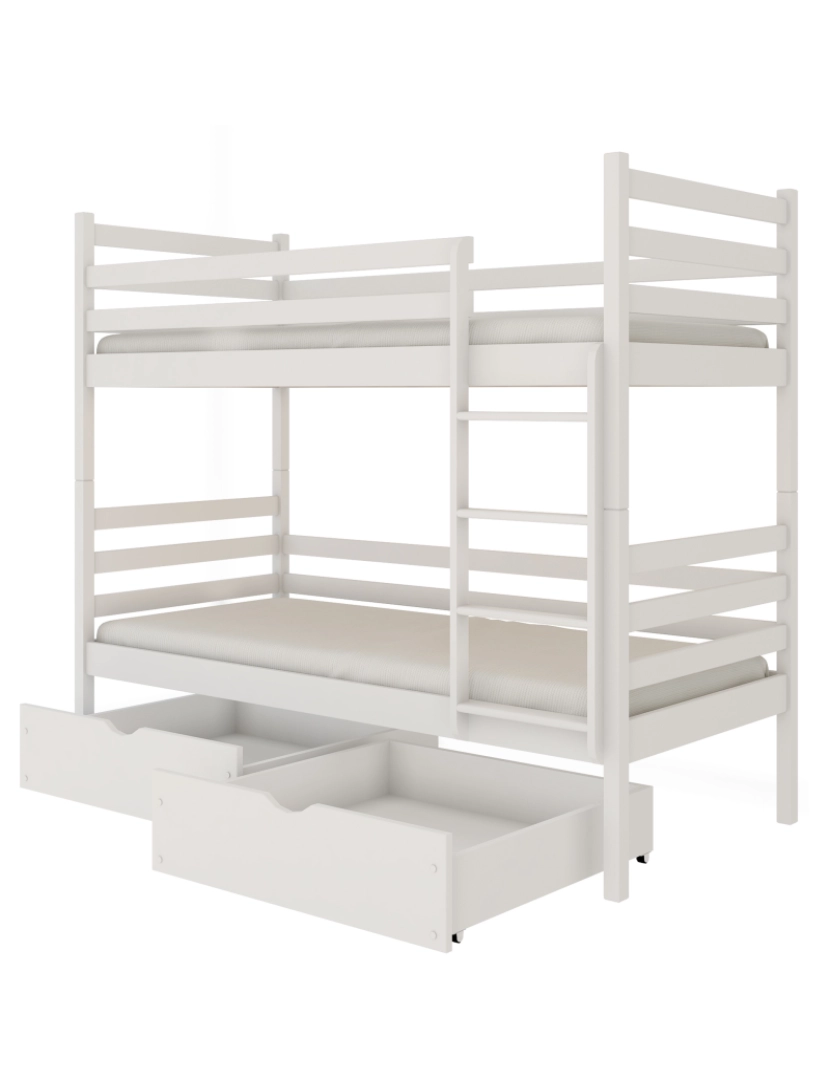 Furnlux - Beliche Nemo 90x190 Branco