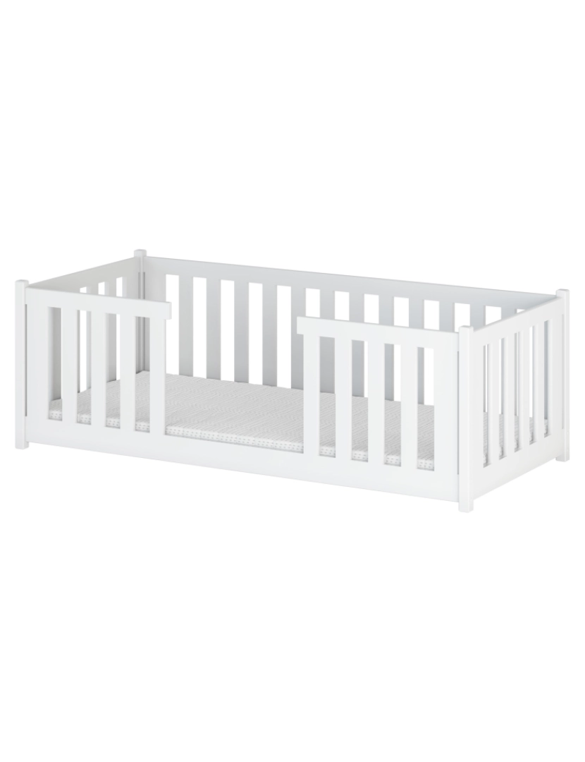 Furnlux - Cama infantil Feronew 90x190 Branco