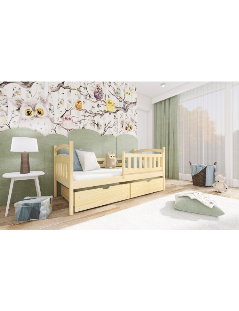 imagem de Cama infantil Terry 90x200 Pinho2