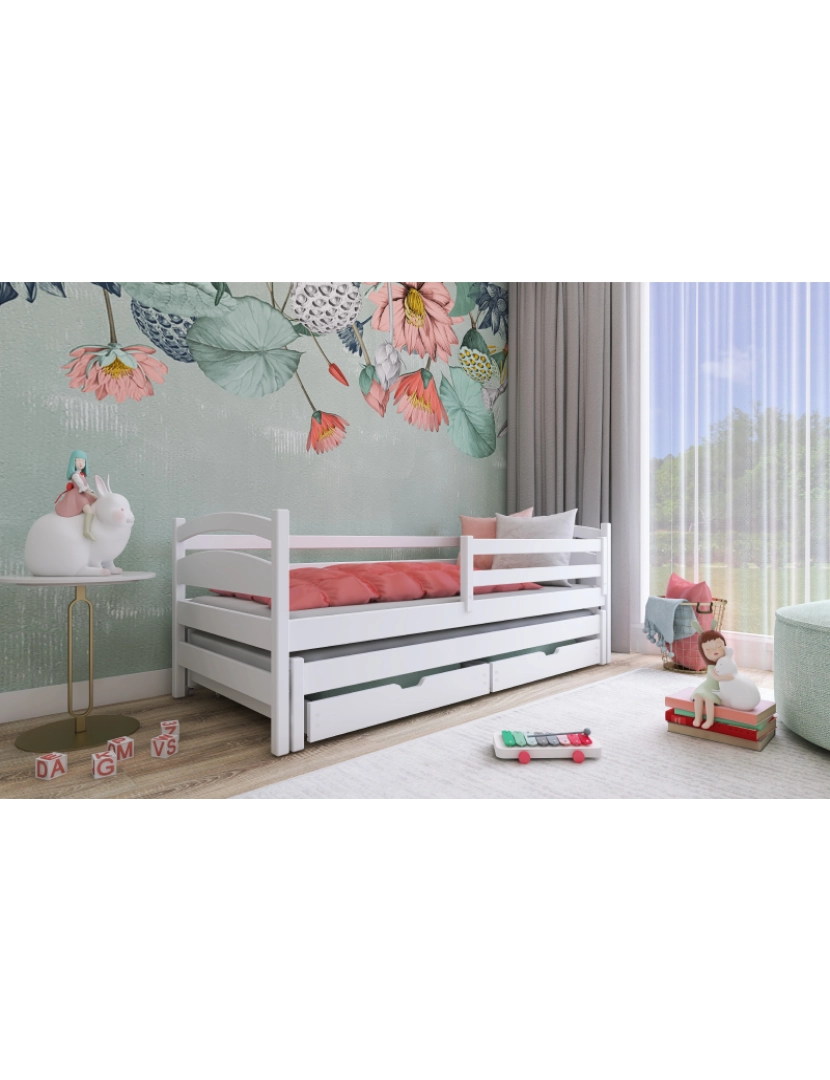 imagem de Cama infantil Tosia 80x200 Pinho2