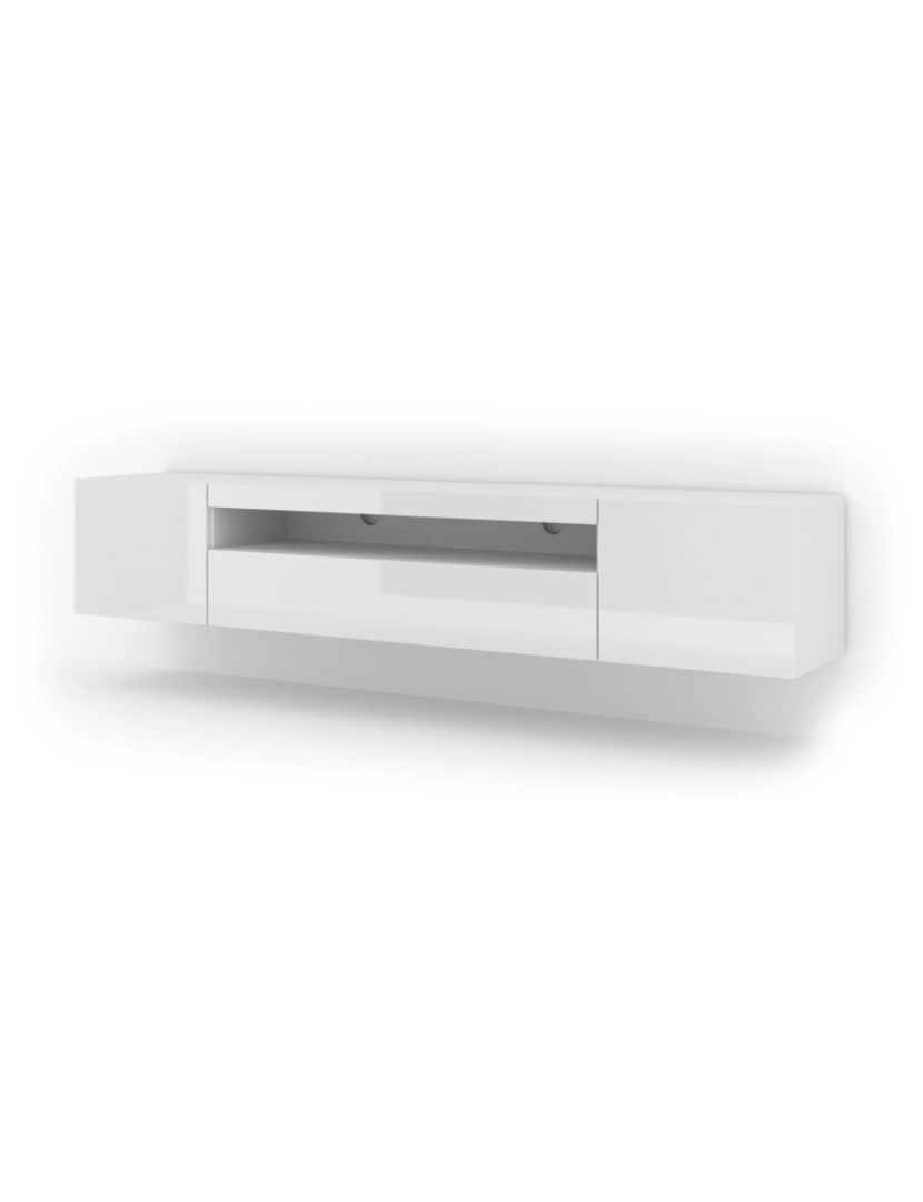 Furnlux - Móvel TV AURA 200x37x36-42 NO LED