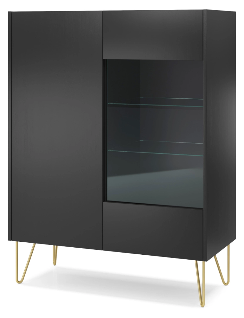 Furnlux - Vitrina HARMONY WT97