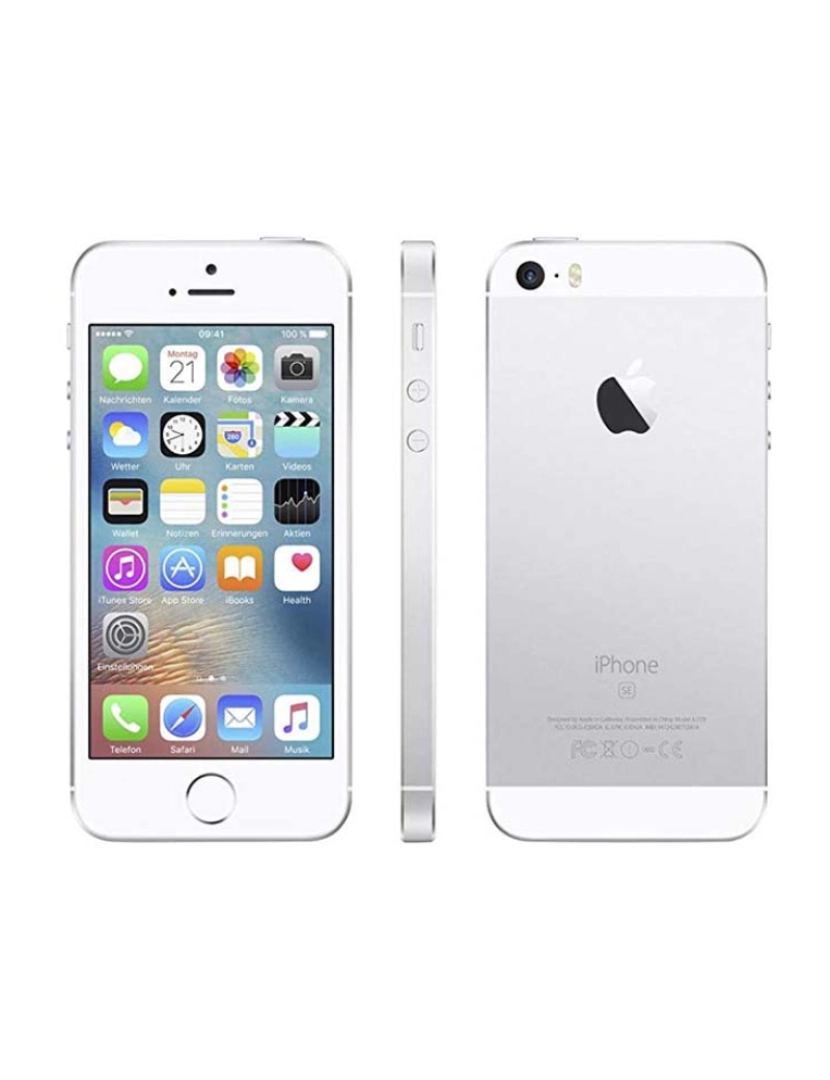 Apple - Apple iPhone SE 64GB Silver - Grau B