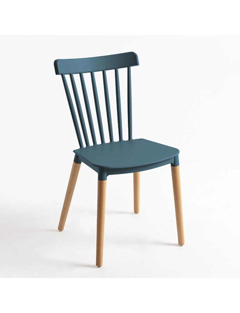 Presentes Miguel - Cadeira Leka - Verde-azulado