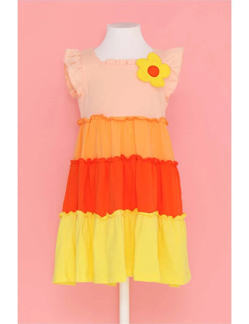 Agatha Ruiz De La Prada - Vestido menina Holi Dress Arp Multicolor