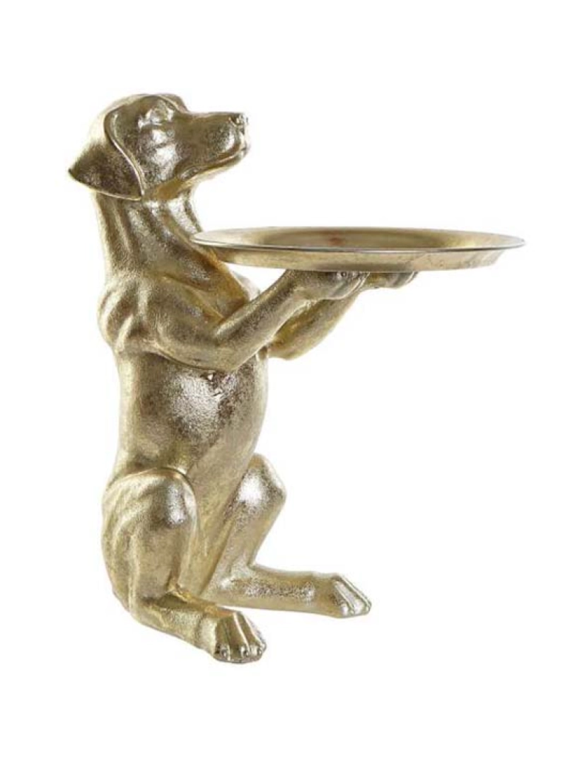 It - Figura Bandeja Dog Dourado 