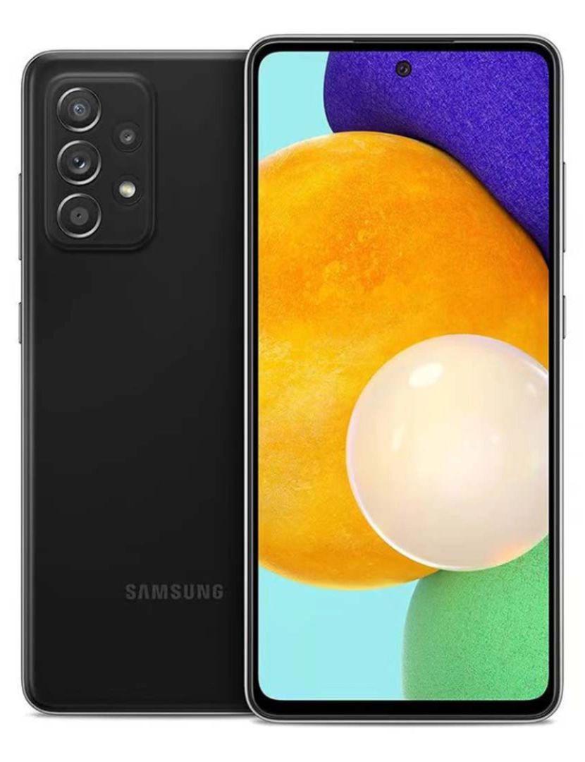 Samsung - Samsung Galaxy A52 5G 128GB A526B DS Black Grau B